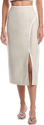 Milly Neriya Linen Skirt