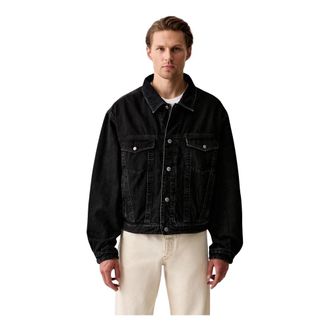 Diesel D-Ranger-T Jas - Heren - Spijkerjassen - Zwart - 2XL - Katoen - Jassen