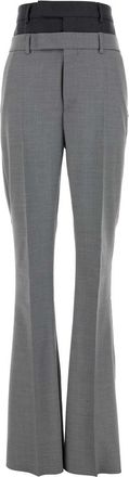 Sportmax Sportmax Grey Wool Lince Pant