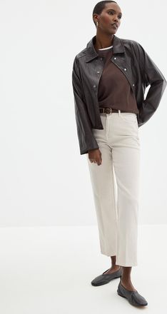 Contemporaine Womens Lightweight denim stretch pant Fit: Straight leg, regular rise