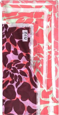 Ni&ugrave; Scarves, female, Multicolor, Size: ONE SIZE Foulard Fantasia Berry