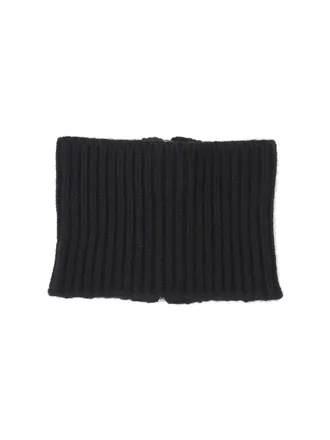 SA SU PHI Womens Scarfs Black Cashmere