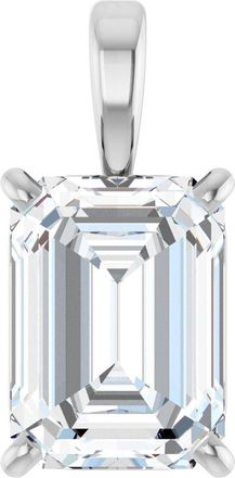 Diamond2Deal 14k Gold 1 CT Lab-Grown Diamond Pendant