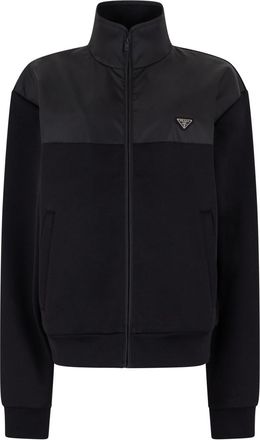Prada Black Mock Collar Jacket