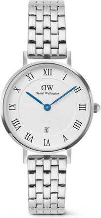 Daniel Wellington Petite Bracelet Watch, 28mm in Silver at Nordstrom