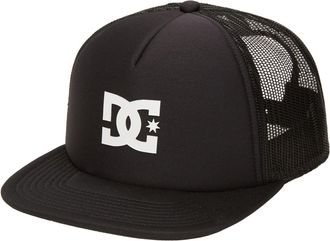 DC Trucker Cap DC SHOES Gas Station, Herren, schwarz, Kunstfaser, Caps Trucker Cap