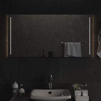 vidaXL Espejo De Ba&ntilde;o Con Led 50x100 Cm Vidaxl