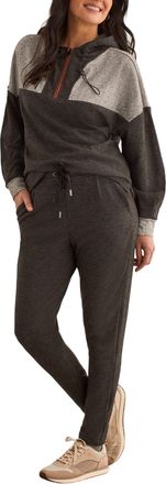 Tribal Drawstring Jogger In Charcoal