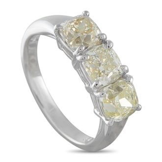 Luxury Bazaar Platinum 3.26ct Diamond Ring MF03-052126