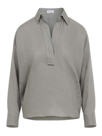 Brunello Cucinelli Linen Blouse