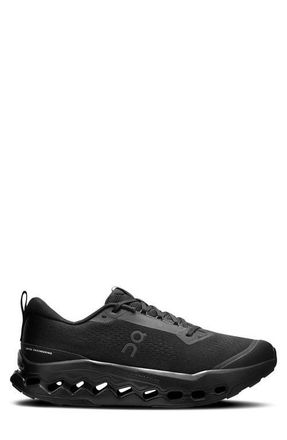 On Cloudsurfer Trail 2 Trail Running Shoe in Black/Eclipse at Nordstrom, Size 14