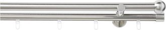 Good Life Kombi-Vorhangstange »Bola« Ø 20 mm 2 läufig-läufig Fixmass