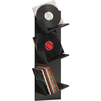 ebuy24 Scaffale in legno vcm Scaffale salvaspazio Dimensioni: 106 x Wk. 33 x t. 26 cm Elegante mensola Appendino Scaffale di stoccaggio Libreria Parete Vino
