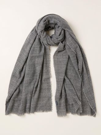 Fat Face FatFace Black Tweed Scarf