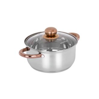 KASANOVA Casseruola 20 cm acciaio inox Meravigliosa con coperchio