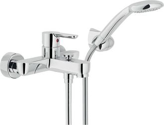 Nobili Mezclador Cromado Para Ba&ntilde;era Con Ducha Nobili Abc Duplex