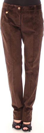 Dolce & Gabbana Brown Cotton Casual Womens Pants