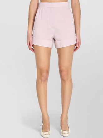 Max Mara wool mohair silk tailored shorts
