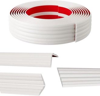 OEM Moldura Decorativa Multifuncional - Autoadhesiva - 20 Mm - Blanca