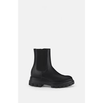 AGL Chunky Beat Water-resistant suede ankle boot in Black at Nordstrom, Size 36.5