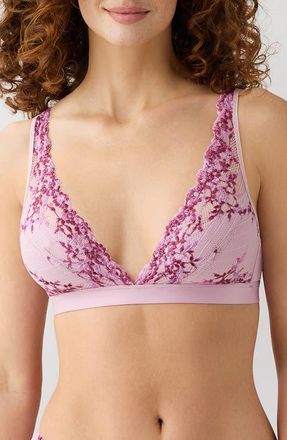 Wacoal Embrace Lace Wire Free Bralette in Keepsake Multi at Nordstrom, Size 34A-C