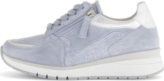 Gabor Lage sneaker - Dames - Sneakers - Blauw - 38 1/2 EU - Leer - Schoenen