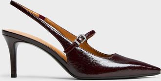 Charles & Keith Pointed Slingback Mary Jane Pumps