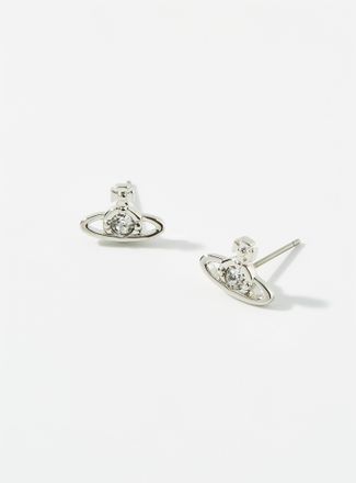 Vivienne Westwood Womens Nano Solitare earrings