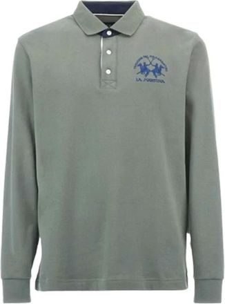 La Martina Heren, Tops, Groen, Maat: 3XL