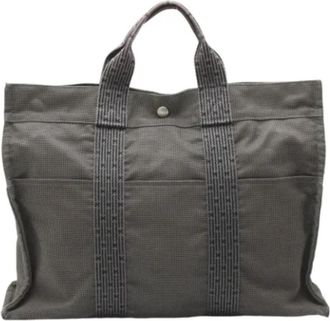Herm&egrave;s Pre-owned Fabric totes - Dames - Vintage Shopper - Zwart - ONE Size - Vintage