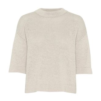 Kaffe Truien & Vesten, Dames, Beige, XL, Katoen, Kasevita Pullover Strik