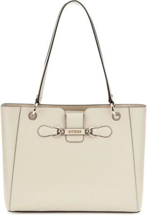 Guess Nolana Shopper - Dames - Schoudertassen - Beige - ONE Size - Tassen