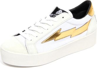 Sanyako Thugw 002 Sneaker - Dames - Sneakers - Wit - 39 EU - Katoen - Schoenen