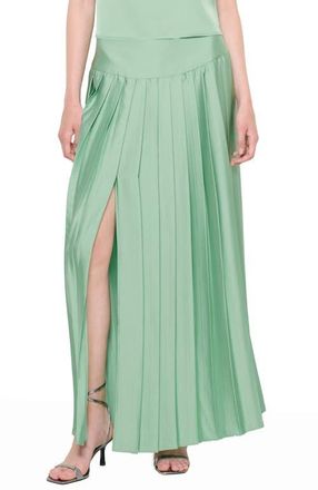 AS by DF Matcha Pleated Skirt at Nordstrom, Size Small