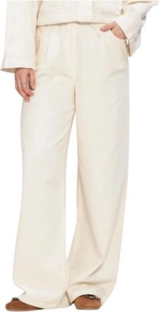 Knit-ted Broeken, Dames, Beige, L, Dames Jeans Twiggy