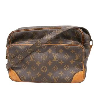 Louis Vuitton Pre-owned Cross Body Bags, female, Brown, Size: ONE SIZE Pre-owned Nile Shoulder Bag
