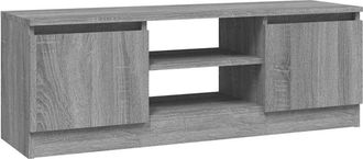 vidaXL Vidaxl - Mueble De Tv Con Puerta Gris Sonoma 102x30x36 Cm