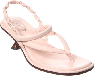 Tod's TodS Leather Slingback Sandal