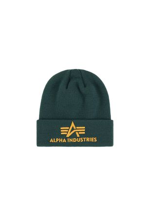 Alpha Industries Skim&uuml;tze ALPHA INDUSTRIES 3D Beanie, Damen, Gr. onesize, gr&uuml;n (force gr&uuml;n), Obermaterial: 100% Polyacryl, M&uuml;tzen Skim&uuml;tze