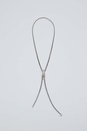 Balenciaga Diy Zip Necklace