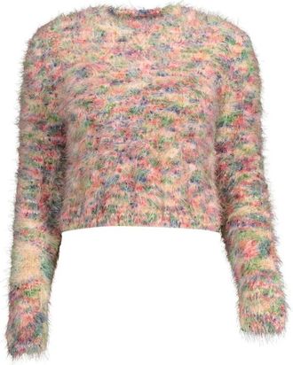 Desigual Cotton Sweater - Dames - Ronde hals truien - Veelkleurig - XL - Katoen - Truien & Vesten