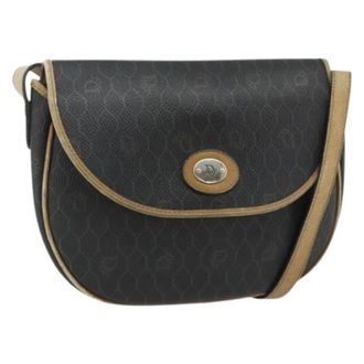 Dior Pre-owned Cross Body Bags, female, Black, Size: ONE SIZE Pre-owned Vintage PVC Shoulder Bag