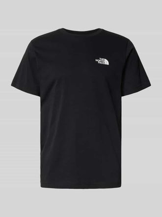 The North Face T-Shirt mit Logo und Rundhalsausschnitt in Black, Größe XL