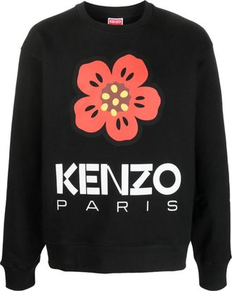 Kenzo Black Crew Neck Sweatshirt