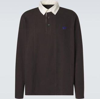 Wales Bonner City cotton-blend polo shirt