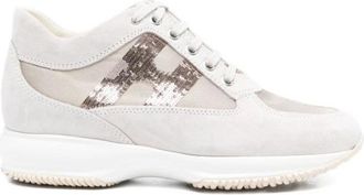 Hogan Interactive Sneaker - Dames - Sneakers - Grijs - 39 EU - Schoenen