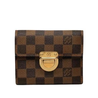 Louis Vuitton Pre-owned Damier Trifold Wallet - - Pre-owned - Donna - Marrone - ONE SIZE