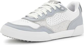 adidas Golf Retrocross 25 Womens Golf Shoes Ftwr White/Halo Silver/Dash Grey : 8.5 B - Medium, Leather