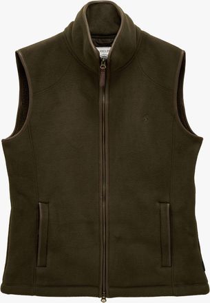 Joules Heritage Fleece Mens Gilet Green - Size Small