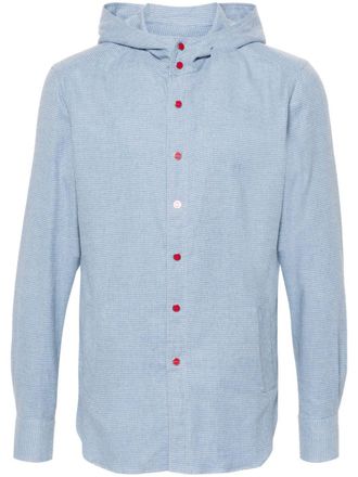 Kiton Camicia a quadretti - Blu